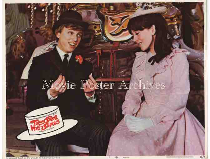 HALF A SIXPENCE, 1968, lobby card set, Tommy Steele, Julia Foster