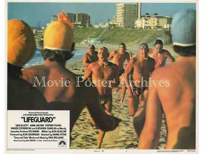 LIFEGUARD, 1976, lobby card set, Sam Elliiott, Anne Archer