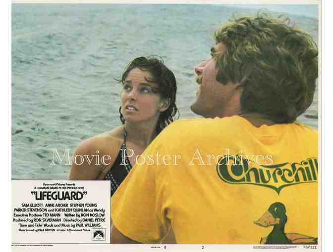 LIFEGUARD, 1976, lobby card set, Sam Elliiott, Anne Archer