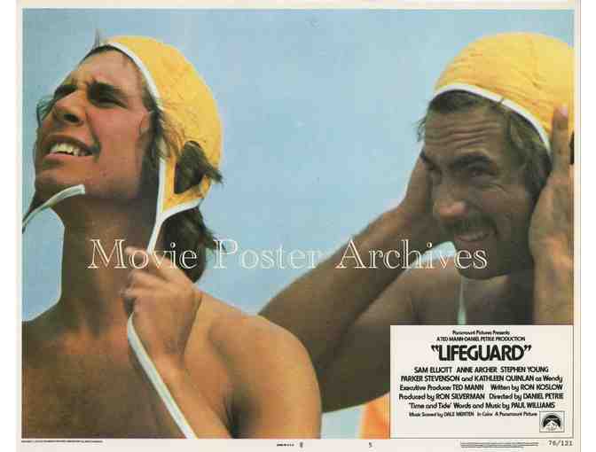 LIFEGUARD, 1976, lobby card set, Sam Elliiott, Anne Archer