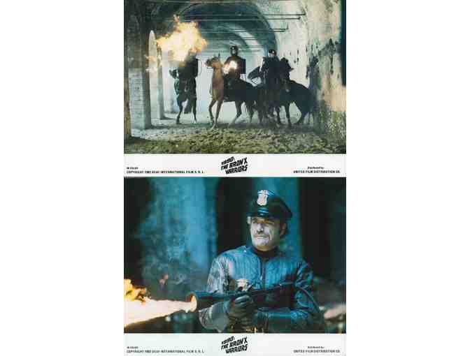 1990: THE BRONX WARRIORS, 1983, mini lobby card set, Fred Williamson