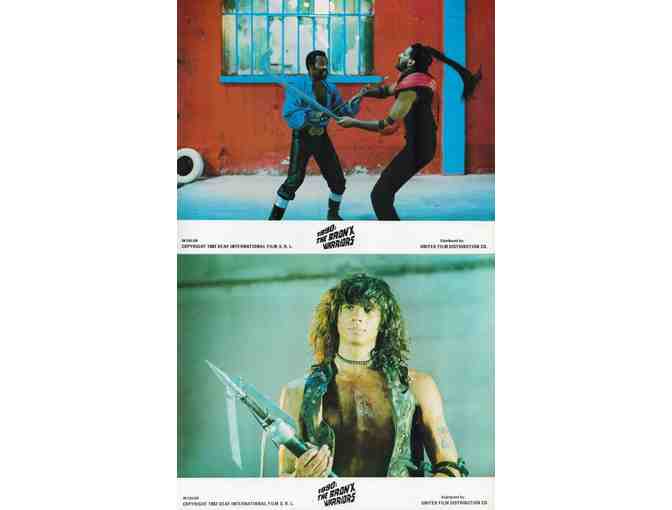 1990: THE BRONX WARRIORS, 1983, mini lobby card set, Fred Williamson