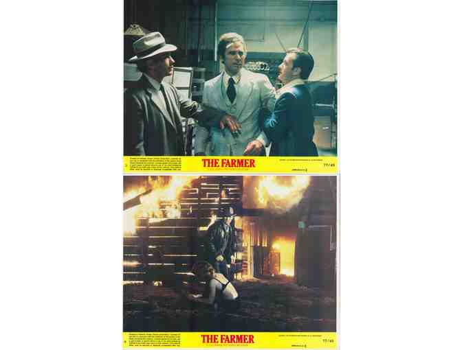 FARMER, 1977, mini lobby cards, Gary Conway, Angel Tompkins