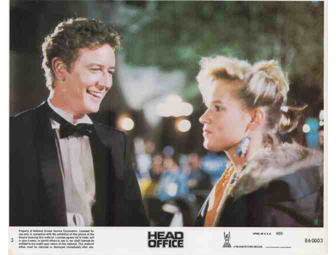 HEAD OFFICE, 1986, mini lobby card set, Rick Moranis, Judge Reinhold