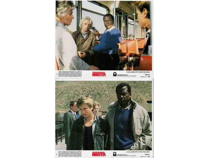 LITTLE NIKITA, 1988, mini lobby card set, Sidney Poitier, River Phoenix