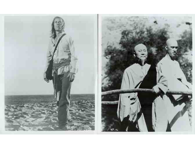 KUNG FU, tv stills, David Carradine, Keye Luke, Philip Ahn