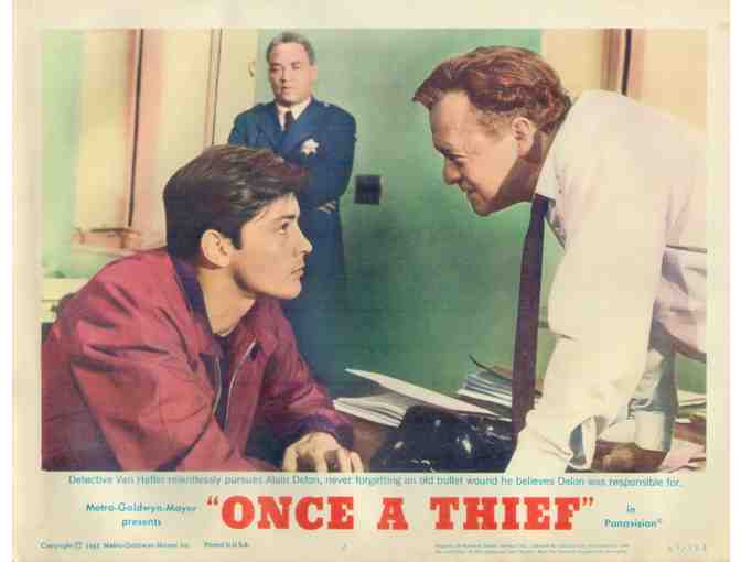 ONCE A THIEF, 1965, lobby card set, Ann-Margret, Alain Delon