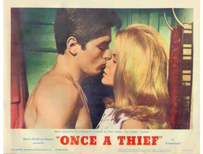 ONCE A THIEF, 1965, lobby card set, Ann-Margret, Alain Delon