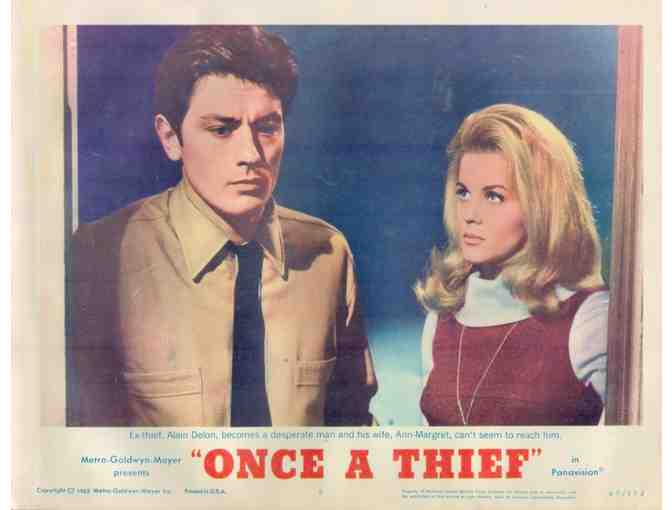 ONCE A THIEF, 1965, lobby card set, Ann-Margret, Alain Delon