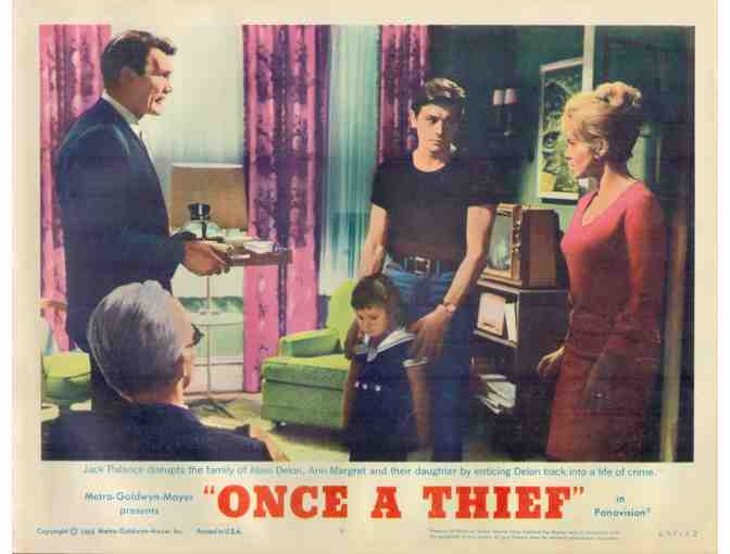 ONCE A THIEF, 1965, lobby card set, Ann-Margret, Alain Delon