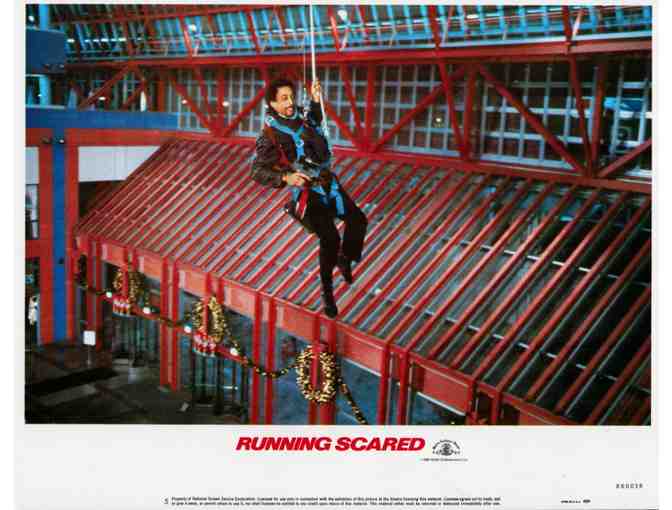 RUNNING SCARED, 1986, lobby card set, Billy Crystal, Gregory Hines