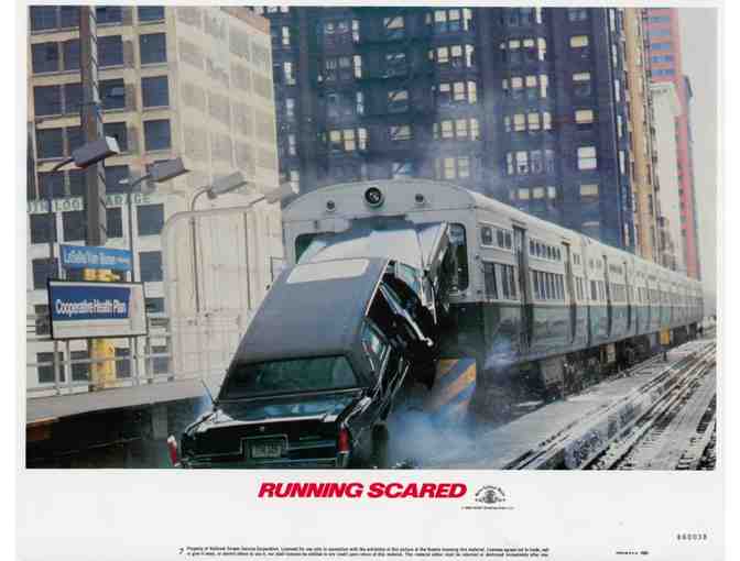 RUNNING SCARED, 1986, lobby card set, Billy Crystal, Gregory Hines