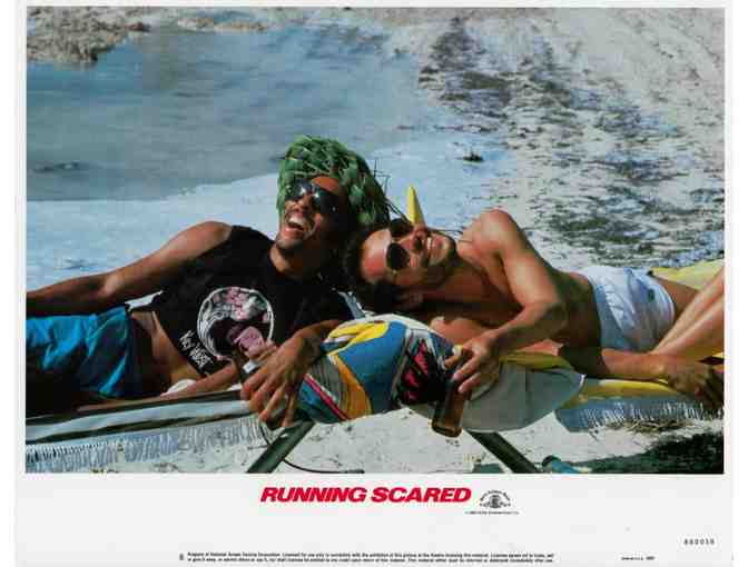 RUNNING SCARED, 1986, lobby card set, Billy Crystal, Gregory Hines