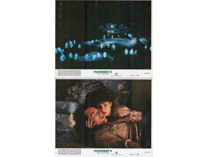 POLTERGEIST II, 1986, mini lobby cards, Jobeth Williams, Craig T. Nelson