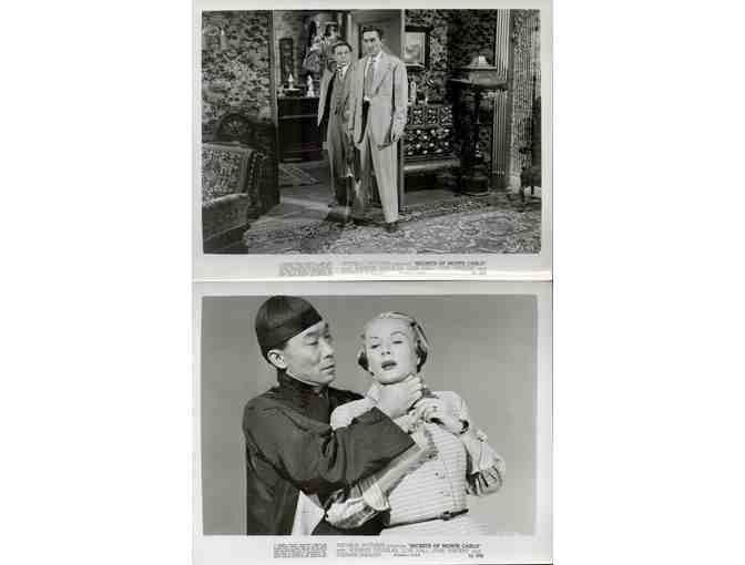 SECRETS OF MONTE CARLO, 1951, movie stills, collectors lot, Warren Douglas