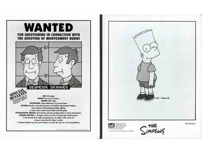 SIMPSONS, TV series, studio stills, collectors lot, Fox Broadcasting animation.