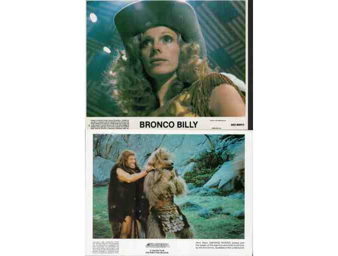 MINI LOBBY CARDS MISC LOT 1, 10 DIFFERENT TITLES 1960s to 1990s