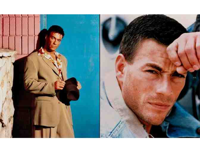 JEAN CLAUDE VAN DAMME, group of classic celebrity portraits, stills or photos