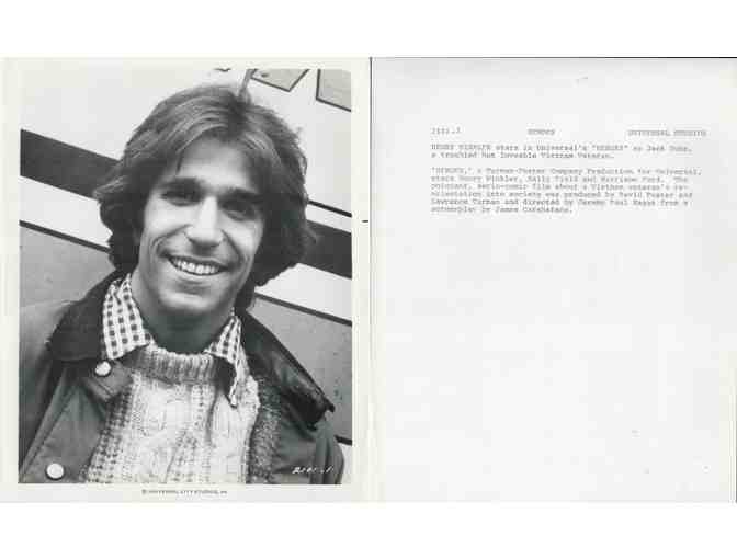 HENRY WINKLER, group of classic celebrity portraits, stills or photos