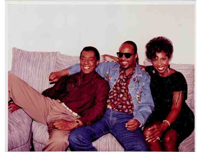 STEVIE WONDER, group of classic celebrity portraits, stills or photos