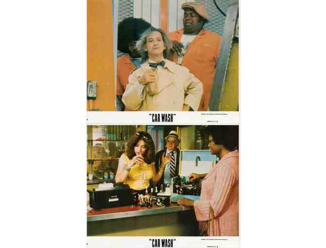 CAR WASH, 1976, mini lobby cards, Richard Pryor, George Carlin