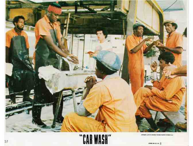 CAR WASH, 1976, mini lobby cards, Richard Pryor, George Carlin