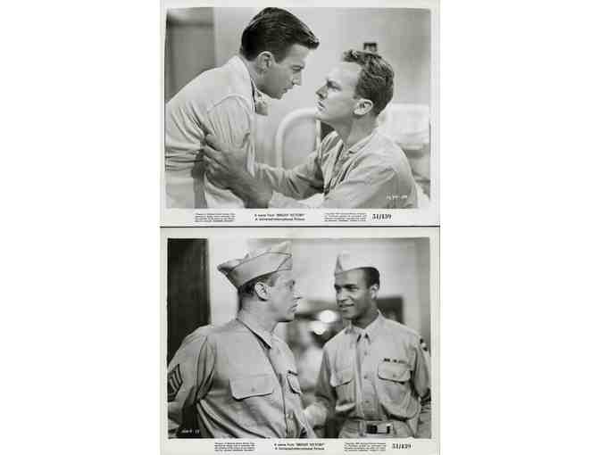 BRIGHT VICTORY, 1951 8x10 movie stills, collectors lot, Arthur Kennedy, Jim Backus