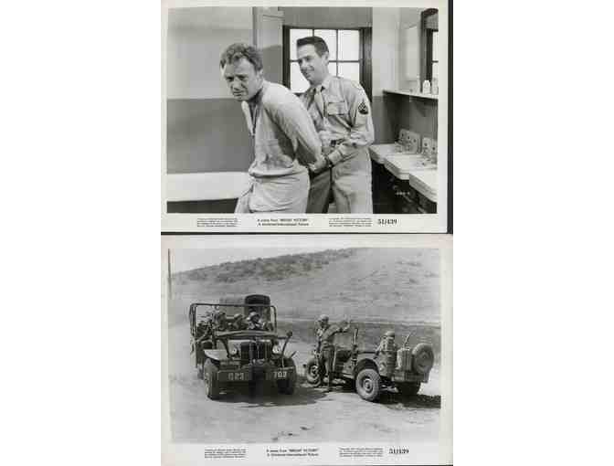 BRIGHT VICTORY, 1951 8x10 movie stills, collectors lot, Arthur Kennedy, Jim Backus