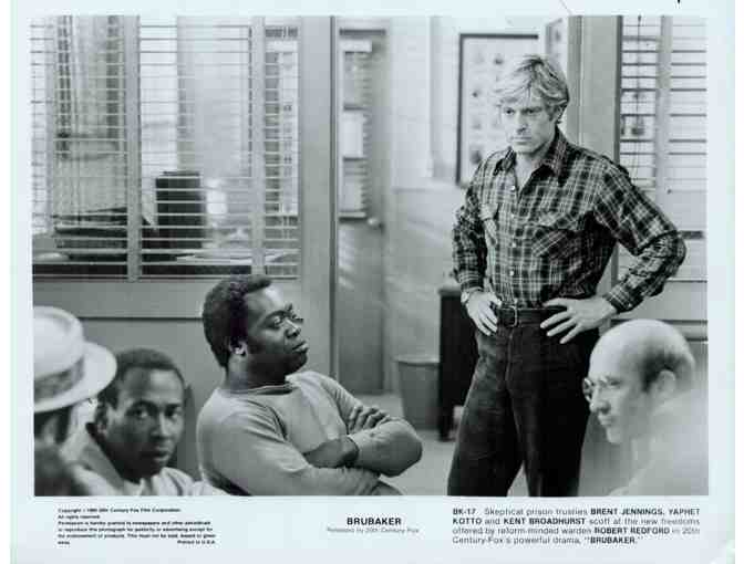 BRUBAKER, 1980, movie stills, Robert Redford, Morgan Freeman