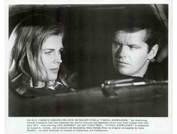 CARNAL KNOWLEDGE, 1971, movie stills, Jack Nicholson, Candice Bergen