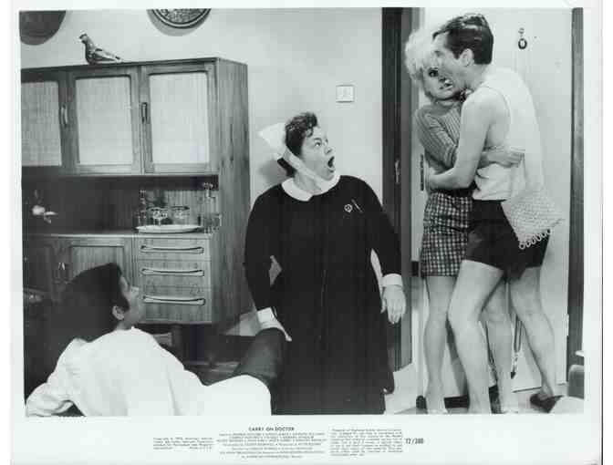 CARRY ON DOCTOR, 1972, movie stills, Frankie Howerd, Sidney James