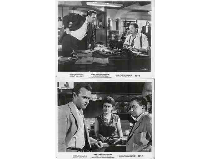 DAY THE EARTH CAUGHT FIRE, 1962, movie stills, Janet Munro, Leo McKern