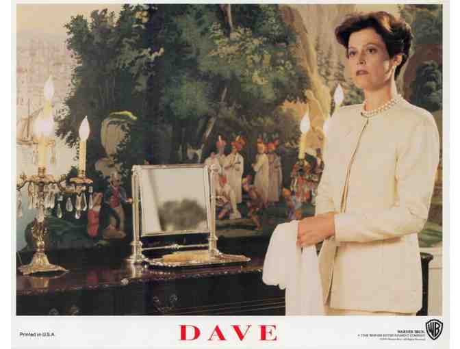 DAVE, 1993, mini lobby cards Kevin Kline, Sigourney Weaver