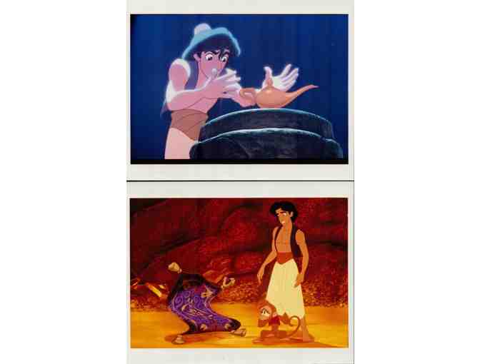 ALADDIN, 1992, color photographs, Walt Disney animation