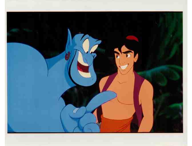 ALADDIN, 1992, color photographs, Walt Disney animation