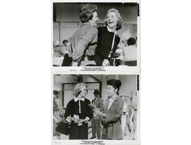 BEST OF EVERYTHING, 1959, collectors lot, movie stills, Hope Lange, Stephen Boyd