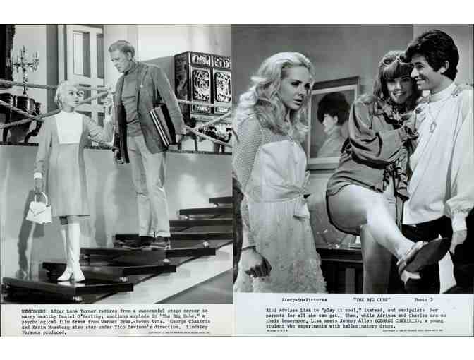 BIG CUBE, 1969, movie stills, Lana Turner, George Chakiris