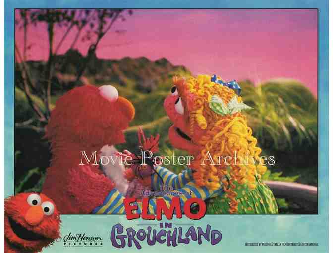 ADVENTURES OF ELMO IN GROUCHLAND, 1999, mini lobby card set, Mandy Patinkin