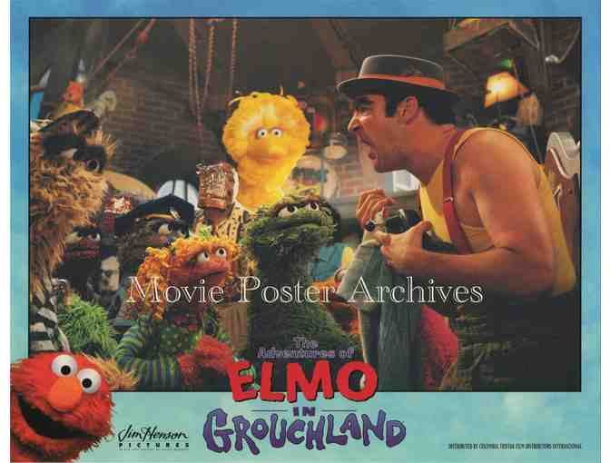 ADVENTURES OF ELMO IN GROUCHLAND, 1999, mini lobby card set, Mandy Patinkin