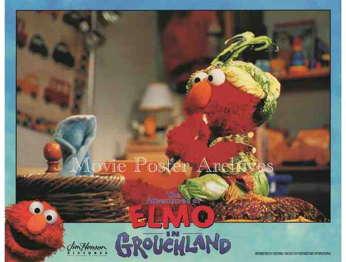 ADVENTURES OF ELMO IN GROUCHLAND, 1999, mini lobby card set, Mandy Patinkin