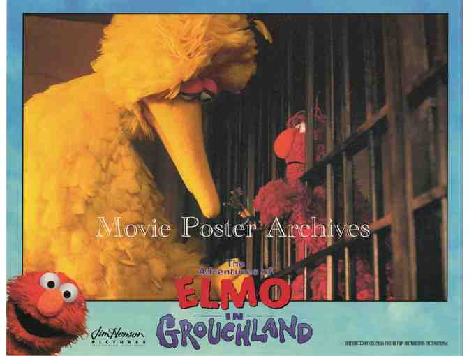 ADVENTURES OF ELMO IN GROUCHLAND, 1999, mini lobby card set, Mandy Patinkin