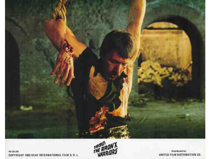 1990: THE BRONX WARRIORS, 1983, mini lobby card set, Fred Williamson