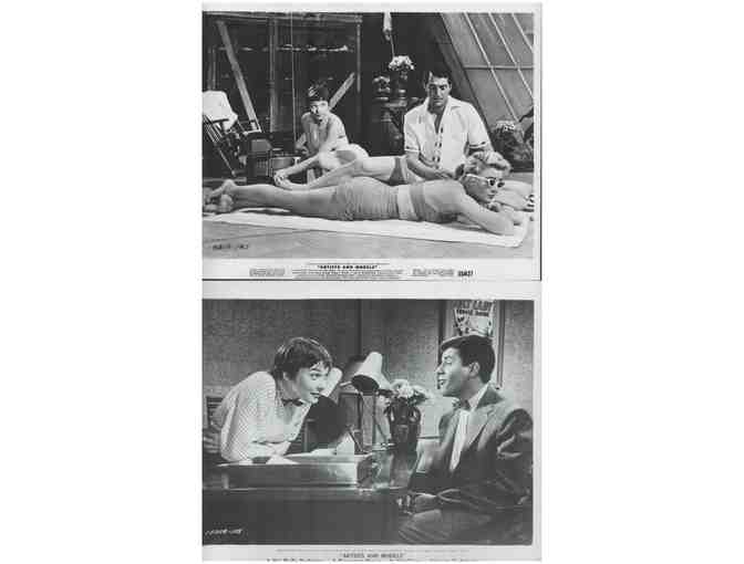 ARTISTS AND MODELS, 1955, cards and stills, Dean Martin, Jerry Lewis