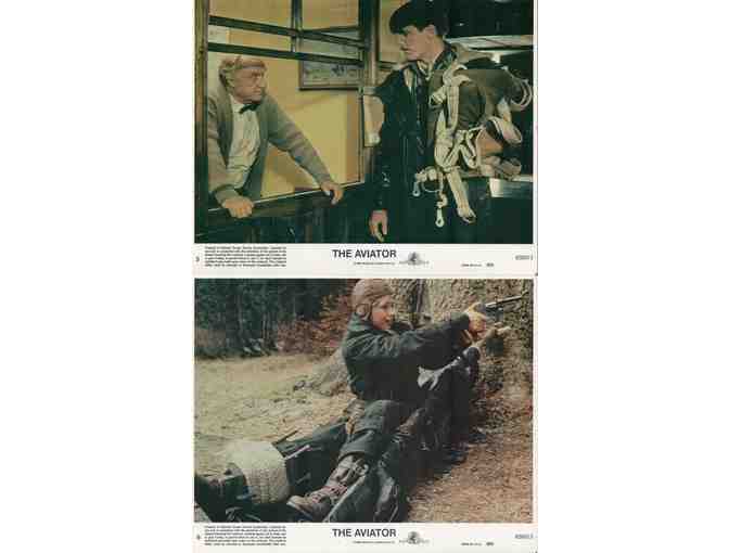 AVIATOR, 1985, mini lobby cards, Christopher Reeve, Rosanna Arquette