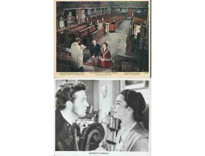 BARRETTS OF WIMPOLE STREET, 1957, cards and stills, Jennifer Jones