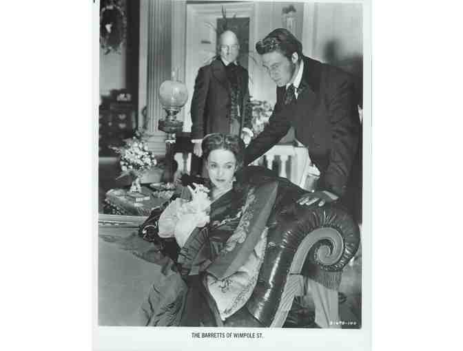 BARRETTS OF WIMPOLE STREET, 1957, cards and stills, Jennifer Jones