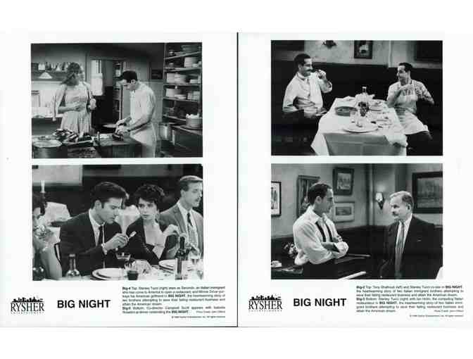 BIG NIGHT, 1996, movie stills Isabella Rossellini, Tony Shalhoub