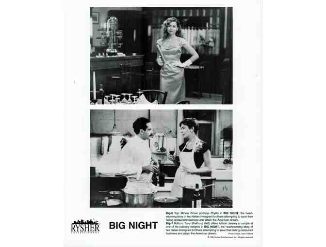 BIG NIGHT, 1996, movie stills Isabella Rossellini, Tony Shalhoub