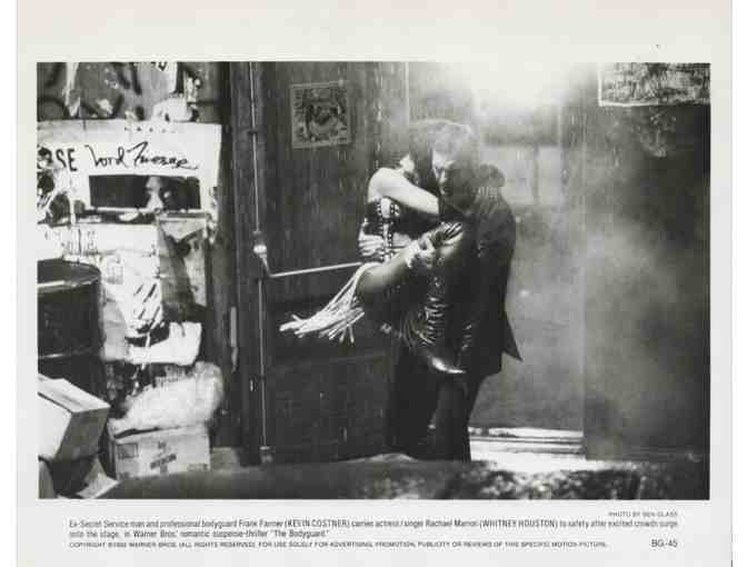 BODYGUARD, 1992, cards and stills, Kevin Costner, Whitney Houston