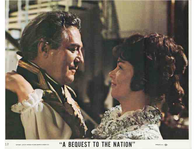 NELSON AFFAIR, 1973, mini lobby cards, Peter Finch, Glanda Jackson